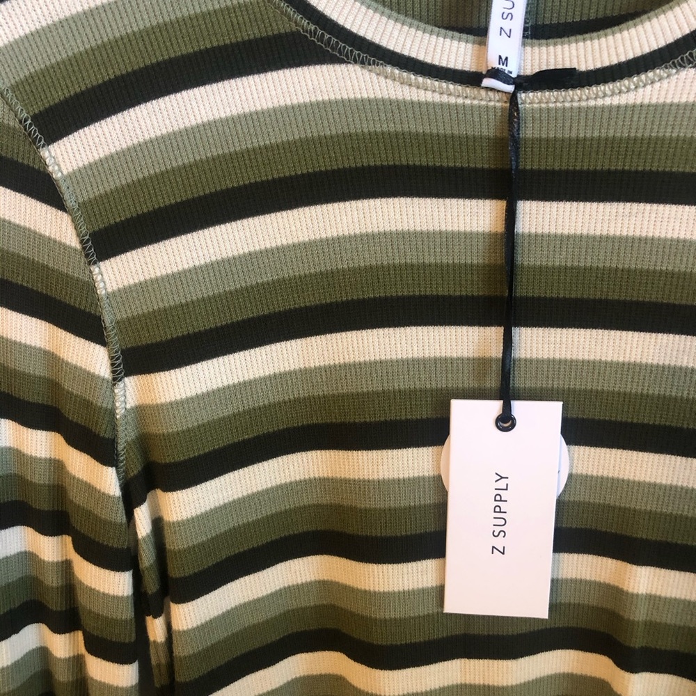 COPY - Z supply pamina striped rib tee